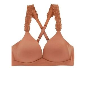 Aerie Wireless Lightly Lined Blossom Lace Trim Bra - 34B